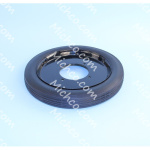 tire assy, solid, 12.0 x 1.8 4.5bc