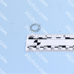 lockwasher, 3/8, ext.star