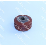 red caster wheel, wheel only (44903