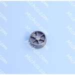front wheel - nylon silver grey