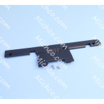 bottom rail rear short gray black