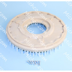 brush block polyproplene 14" od