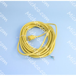 cord 3x18 12,5 mt. usa plug yellow
