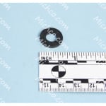 washer, m6 flt blk