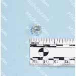 nut, m6x1 hex nylock stl znplt