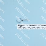 pin, detent, 5/16" od x 3/4" l, zin