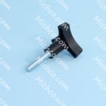 knob, 3/8-16 stud, 3lobe