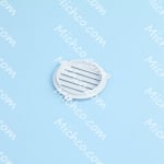 louver 2-1/2 grey plastic