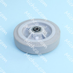rubber wheel 6 x 1 1/2 in