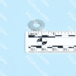washer, flat, 1/4" x 5/8" od, ss
