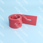 blade, squeegee, rear, red linatex,