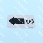 decal  parking brake