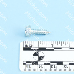 screw, hex, 10-16 x 0.75, fmg/ab, p