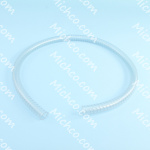 solution hose, pvc w/steel