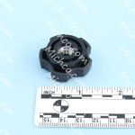 knob-fluted, 5/16-18 ss