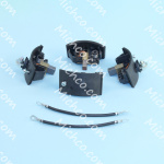 carbon brushes w/holder kit 4 pcs