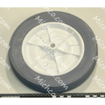 wheel, 10.0d 1.75w, white w/ gray t
