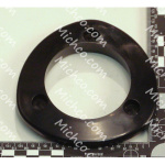 hub, tri-lobe brush