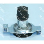 support assembly, brush, w/ pulley