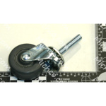 caster 3/8-16x1 3/4 stem 2" diameter