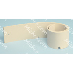 power boss front blade, squeegee gum rubber