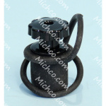 plug, drain hose w/ clamp, 1-1/2"
