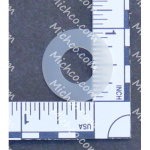 washer, flat, 0.50b 1.00d .03, nyl