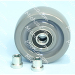wheel kit, 4.0inch, w/ bshg