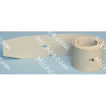 front - curved squeegee blade