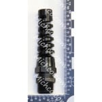 strainrelief, cord, electric, pm08, black nylon