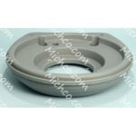base, 17" floor machine, gray