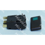 switch black w/lamp      green key