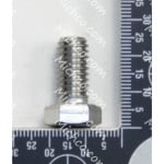screw, hex, .38-16 x 0.75, ss