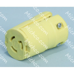 plug, twist lock nema l5-15r 15a 12
