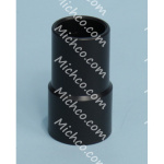 cuff-hose 1.50 black vinyl
