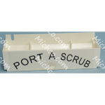 pump housing, port a scrub