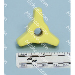knob 5/16" thread, yellow