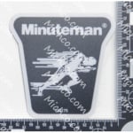 decal - minuteman runner