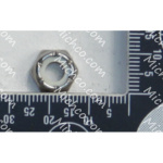 nut hex head nylon lock - thin stainless steel 1/4-20