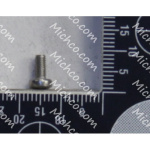 screw, pan hd phil, m3 x 8, zinc