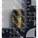 ftg-nipple 3/8 mpt brass