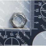 nut hex head nylon lock - thin ss5/16-18