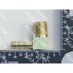 barb  1/4 x 90 deg e00037