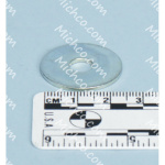 washer, flat, 1/4" x 1.0", zinc