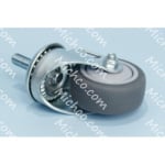 caster, swivel, 1/2" stud