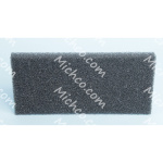 exhaust filter dust control