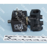 solenoid, 24 volt dc fdm (viton) din43650