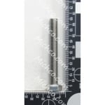 screw, hex head, m8 x 1.25 x 60, floor, stainless steel