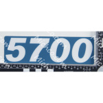 label, model (5700)