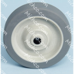 wheel, 5" flat gray (8136y)